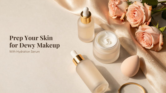 How to Prep Your Skin for Dewy Makeup with Hydration Serum